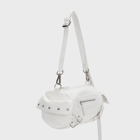 STUD POCKET BAG IN IVORY