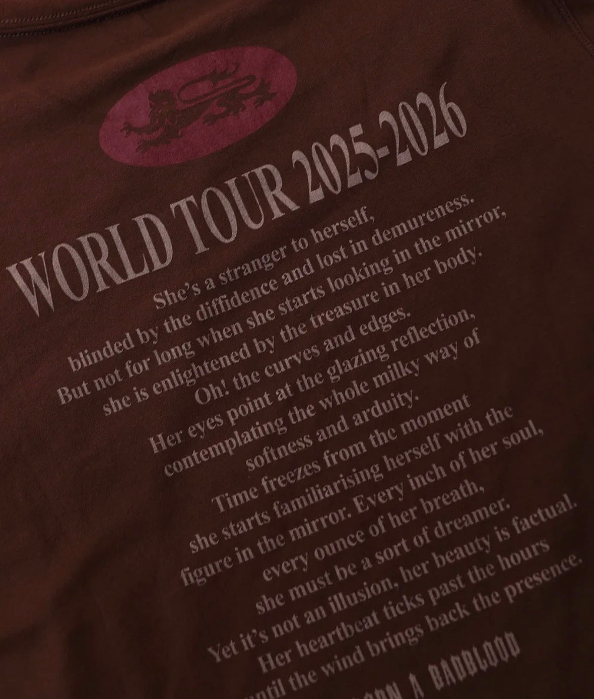 World Tour Layered Long Sleeve - Burgundy/Stripe