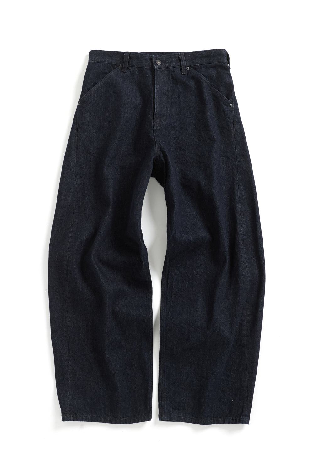 Wide Curve Jeans Washed Indigo