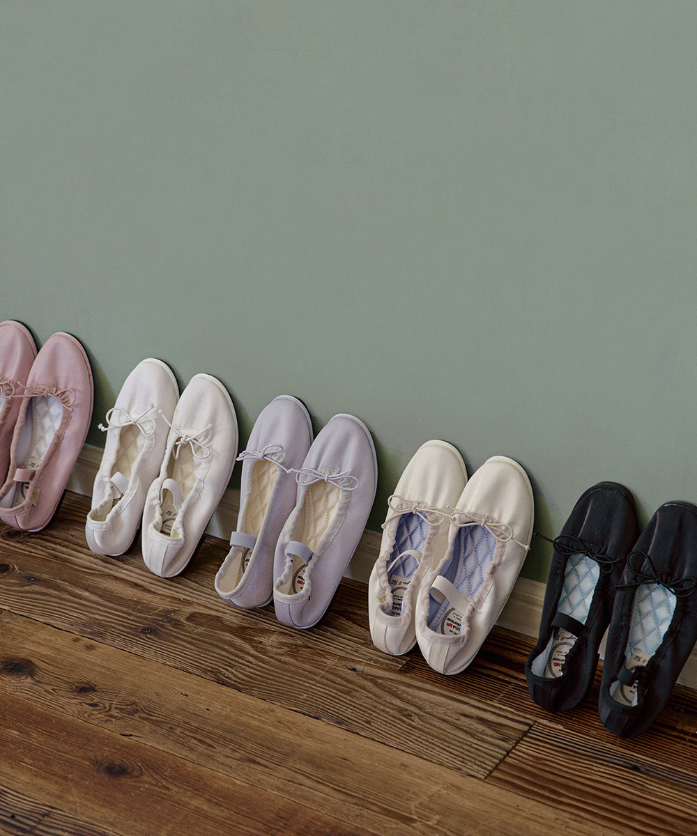 NJZ Same Style / WISLEY SCRUNCH FLATS / 5 Color