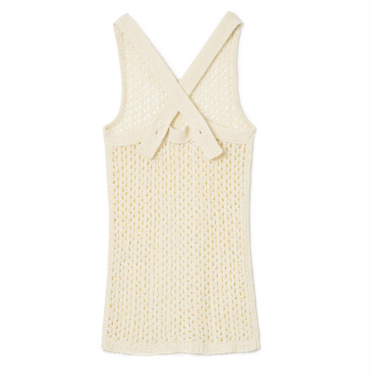 CROCHET KNIT SLEEVES / 2 COLOR