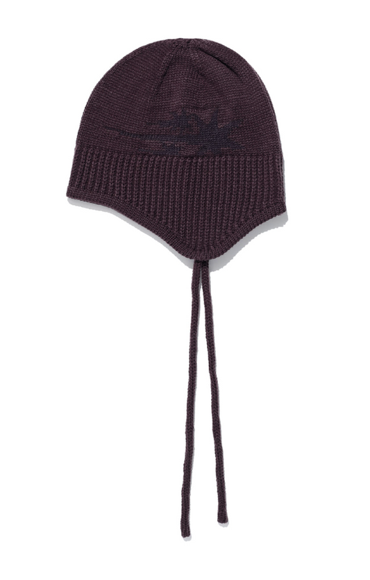 3STARS LOGO EARCAP BEANIE / 3 Color