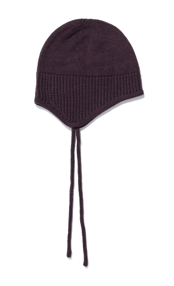 3STARS LOGO EARCAP BEANIE / 3 Color