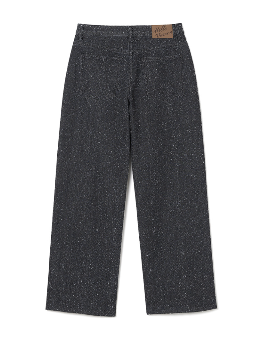Boucle Straight Jeans / 2 COLOR