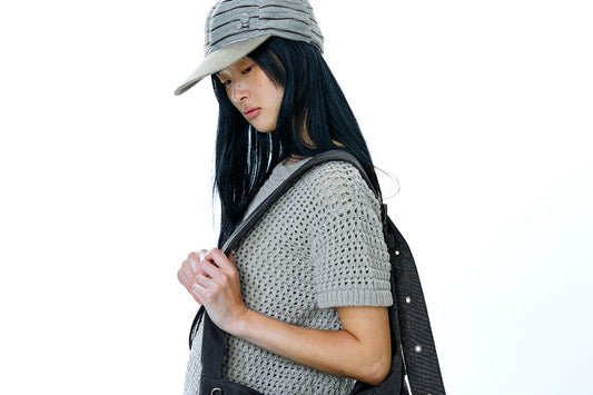 POING HALF KNIT GREY