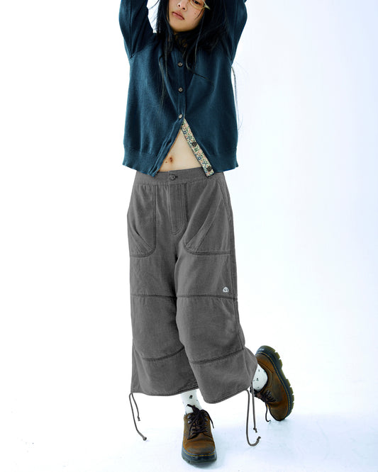 OXFORD ZIGZAG PANTS CHARCOAL