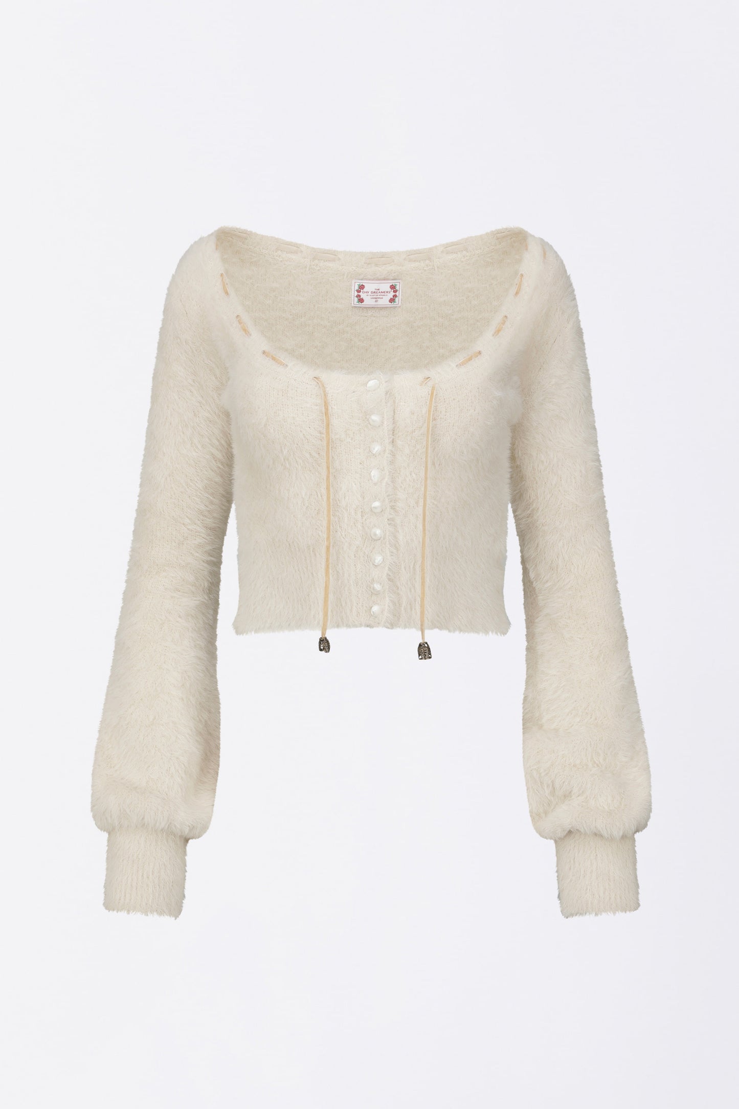 Angora Cardigan Ivory