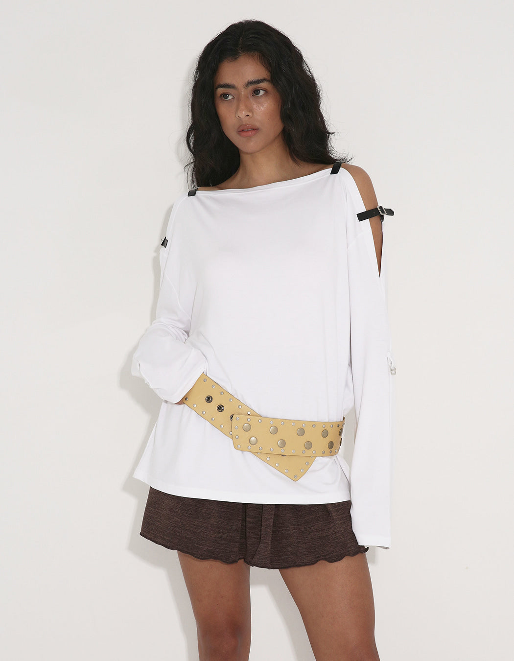MULTI-STUDDED BELT / 3 COLOR