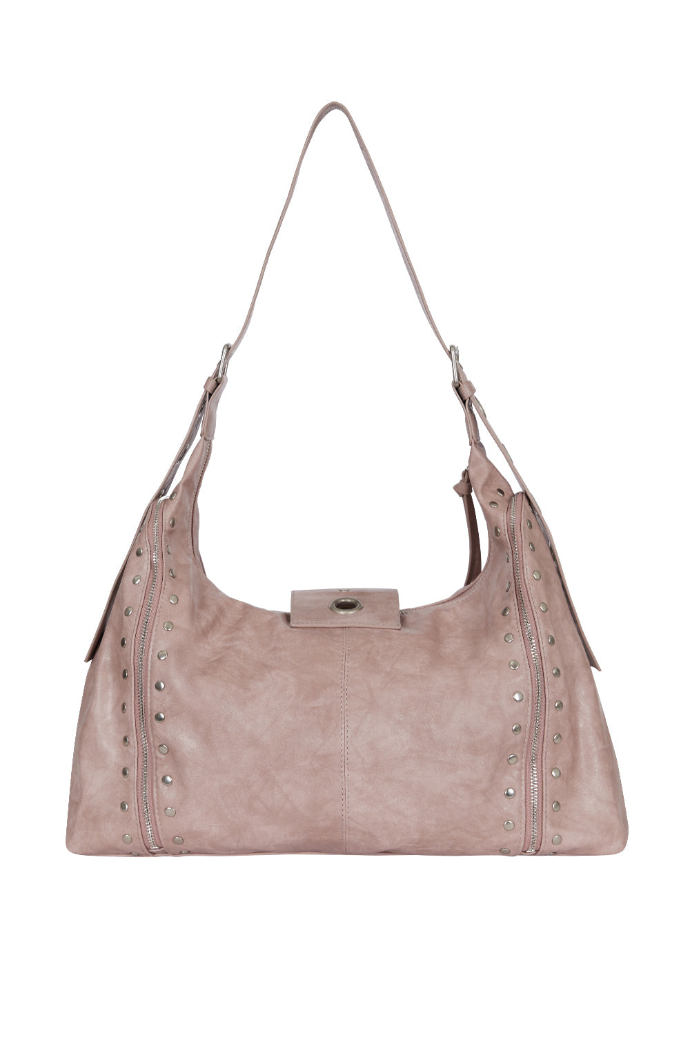 Leaf Eyelet Big Shoulder Back Pink