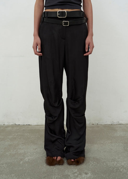 FLUID TROUSERS (BLACK)