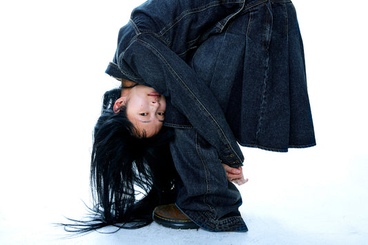 DEEP DENIM JACKET NAVY