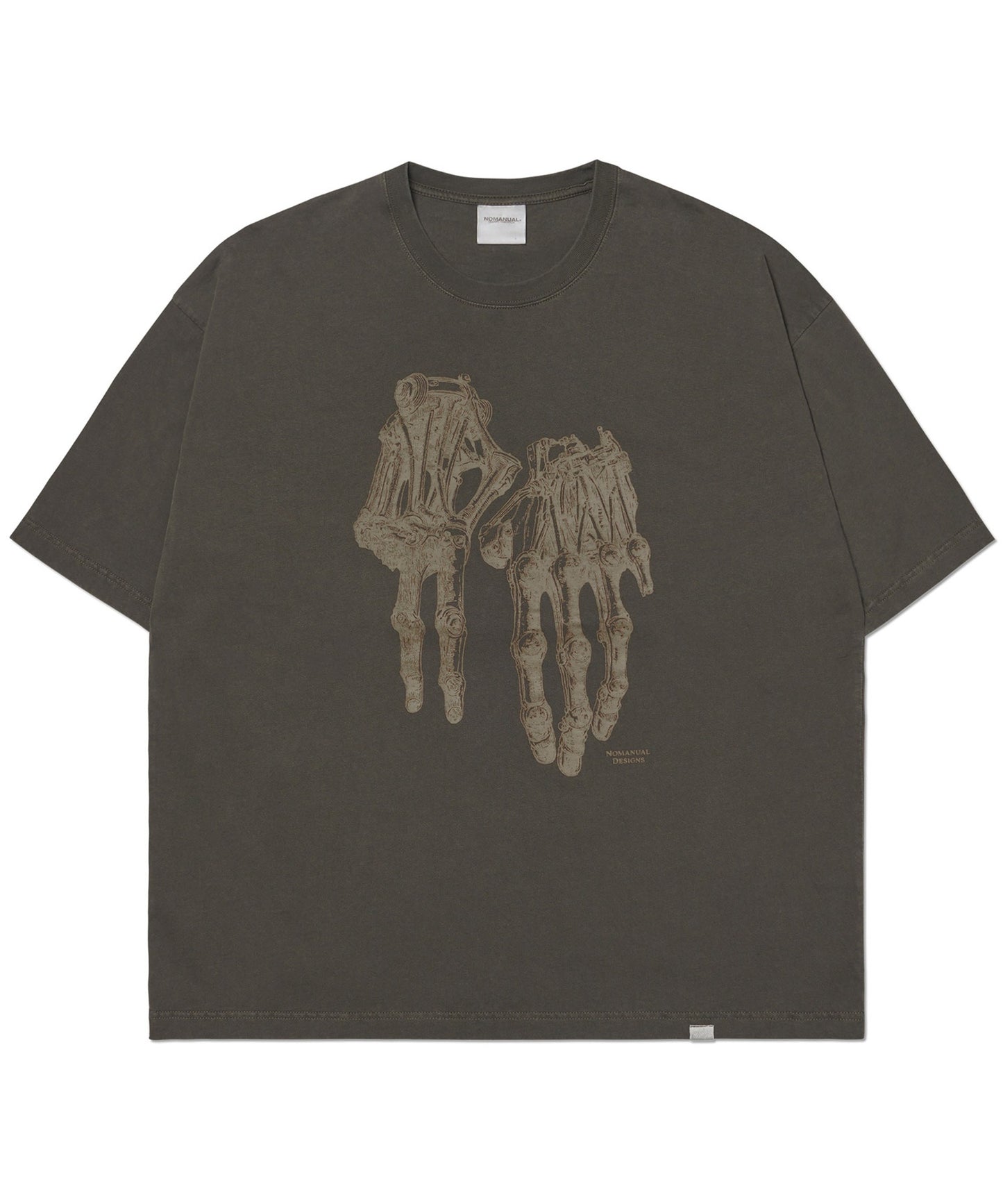 ROBOTIC HAND NM T-SHIRT - DEEP KHAKI