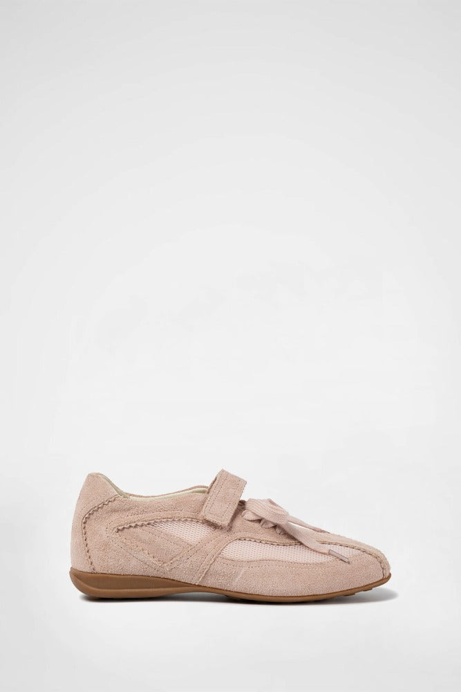 PINKING MARY JANE SNEAKERS / PINK