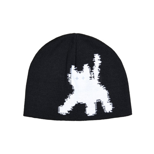FLASHED CATS EYE BEANIE / 3 Color