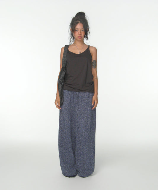 REVERSIBLE CHECK DENIM BAG BLACK