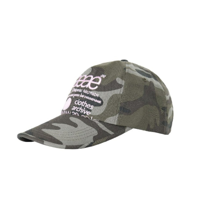 WEB LOGO CAMO 5 PANNEL CAP / 2 Color
