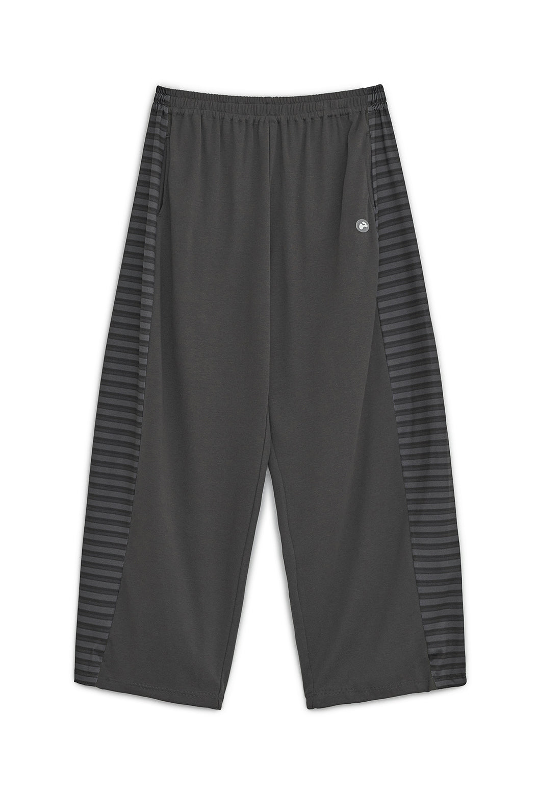 Stripe Korilakkuma jogger pants (Charcoal)