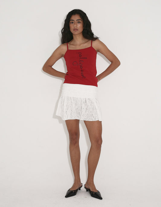 POLYSOOEM TANK & CARDIGAN / 3 COLOR