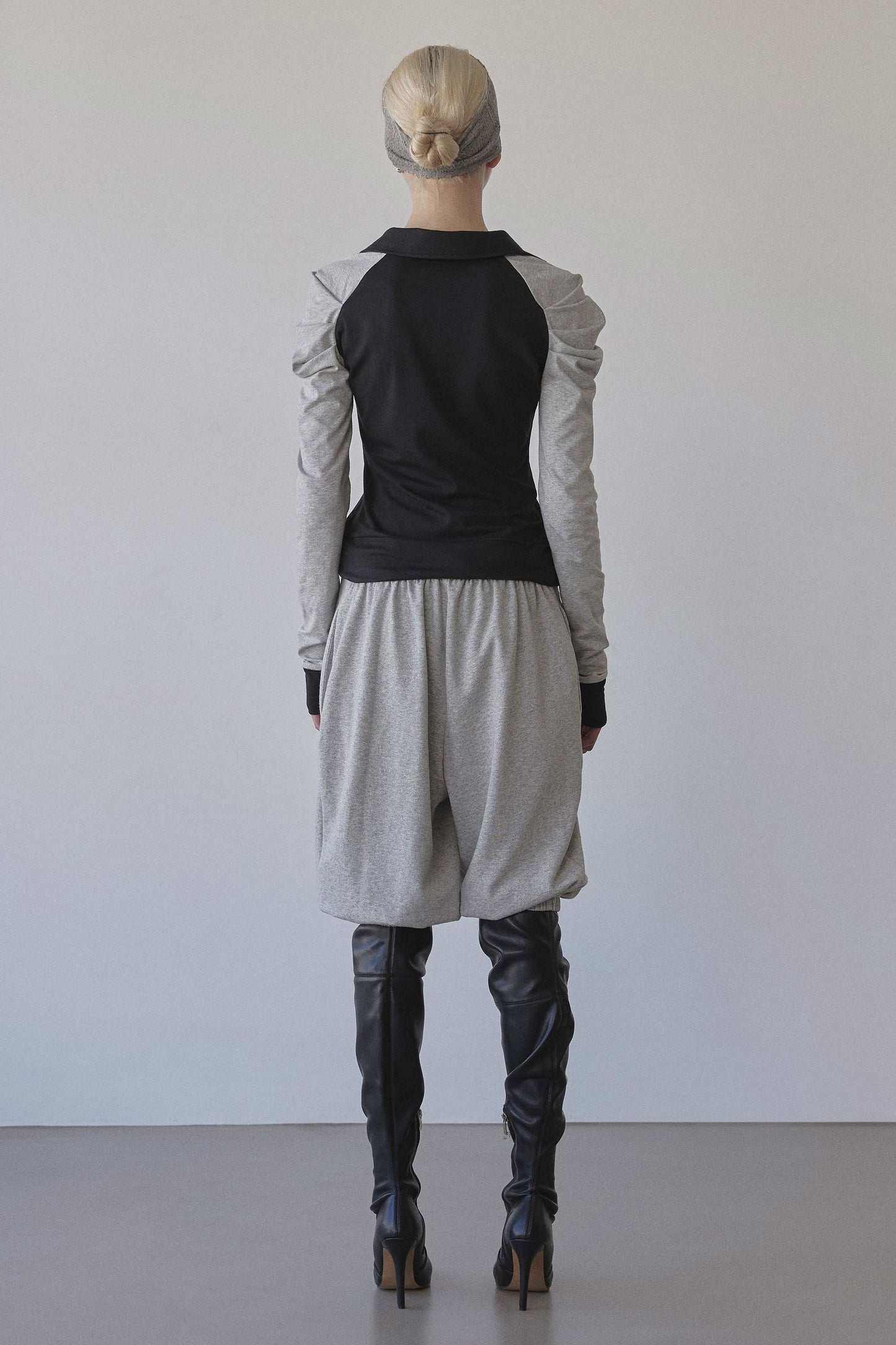 Good Girl Collar Tee Black