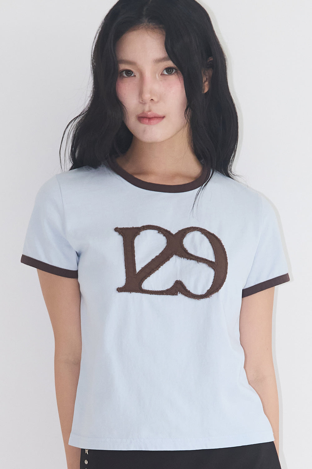129 Logo Patch T-Shirt Blue