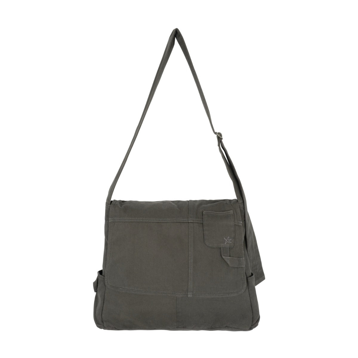 TCM washed vintage pocket cross bag (charcoal)