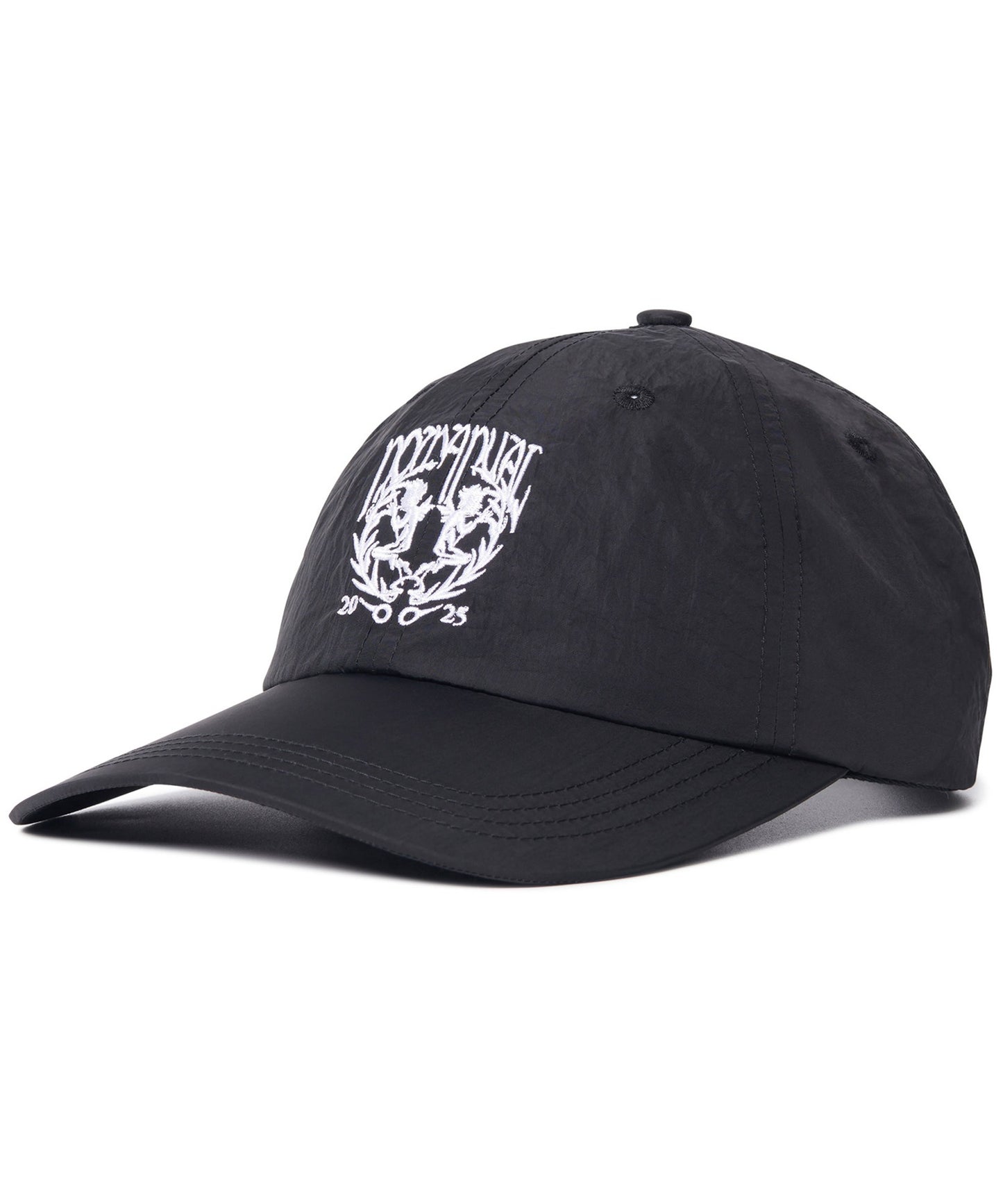 NM ANGEL NYLON BALL CAP - BLACK