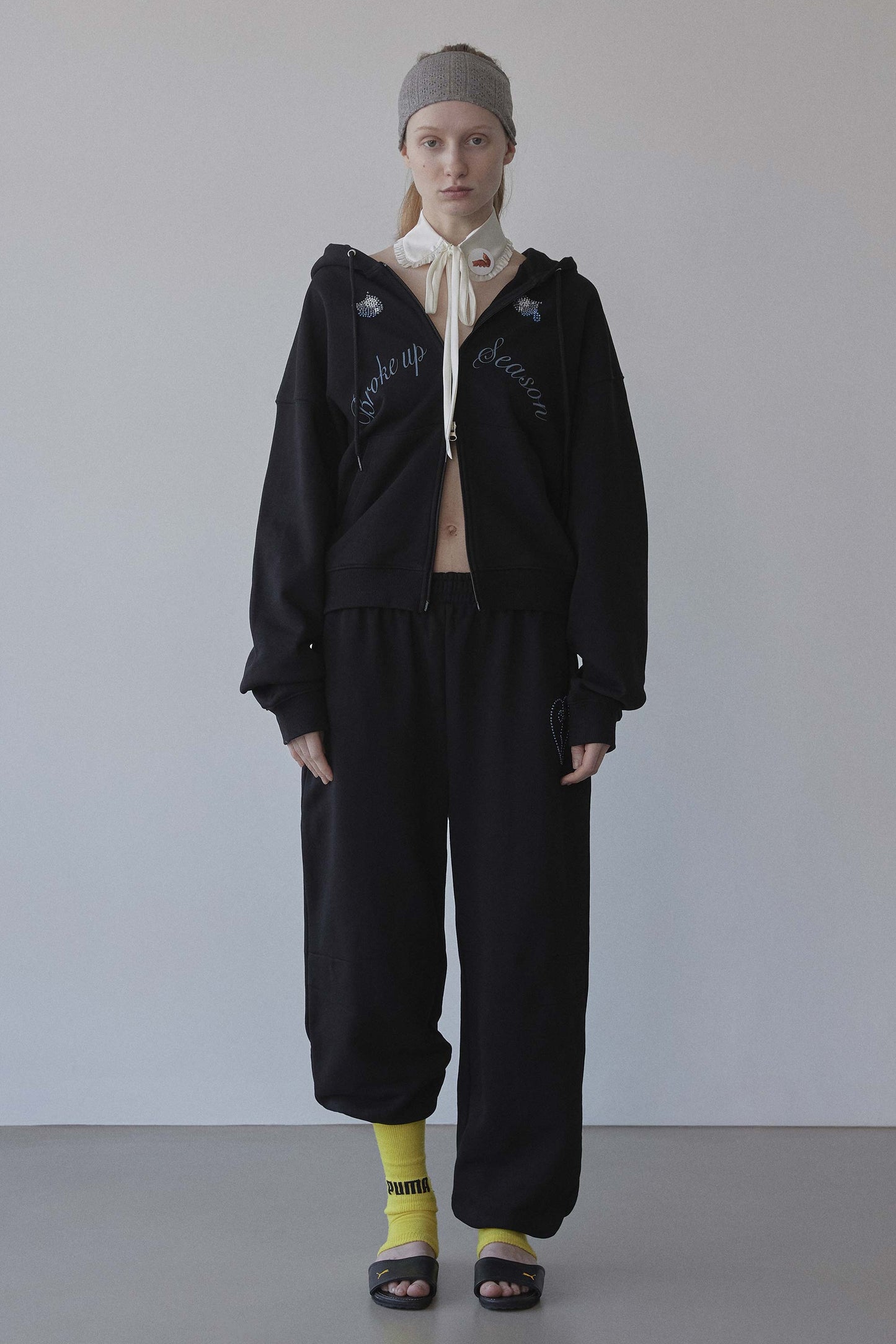 My Go To Hoodie Zip-Up Black