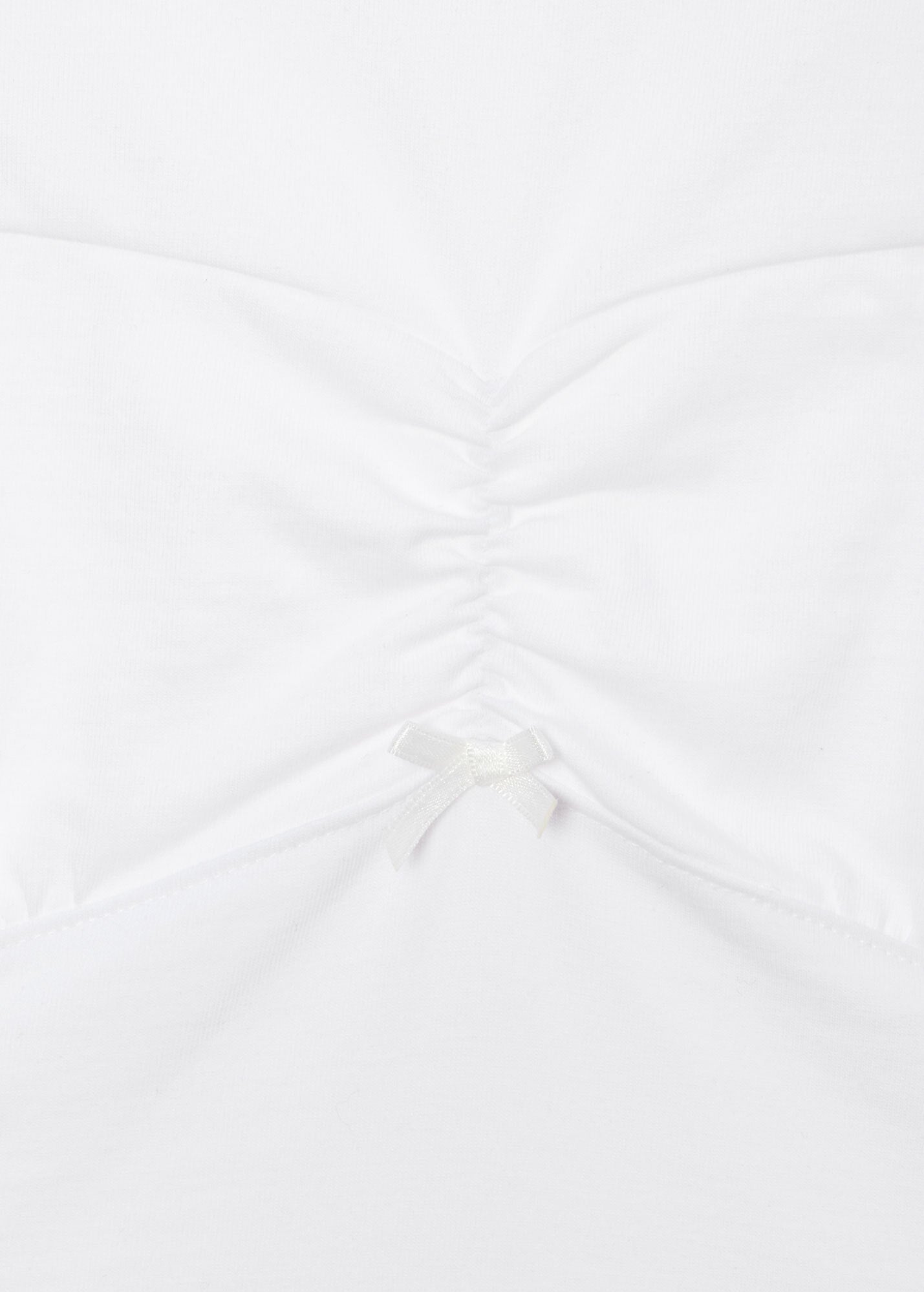 BUSTIER DETAIL T-SHIRTS / 2 Color