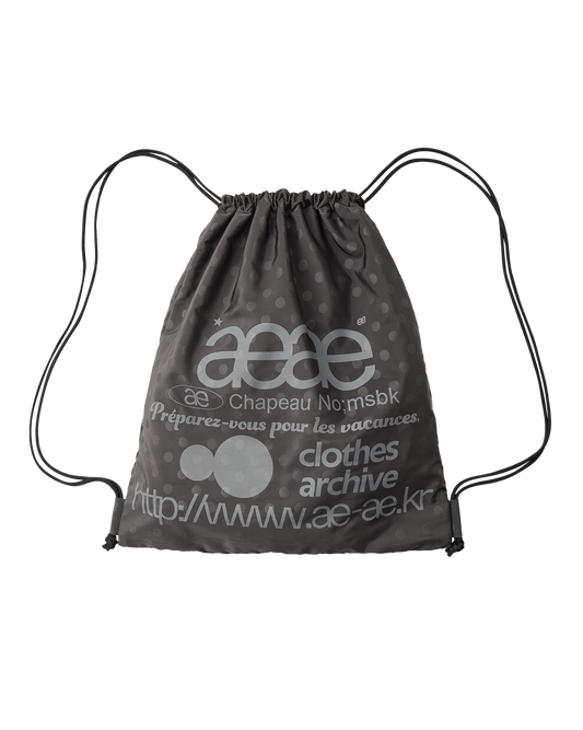 WEB LOGO DOT GYM SACK / 2 COLOR