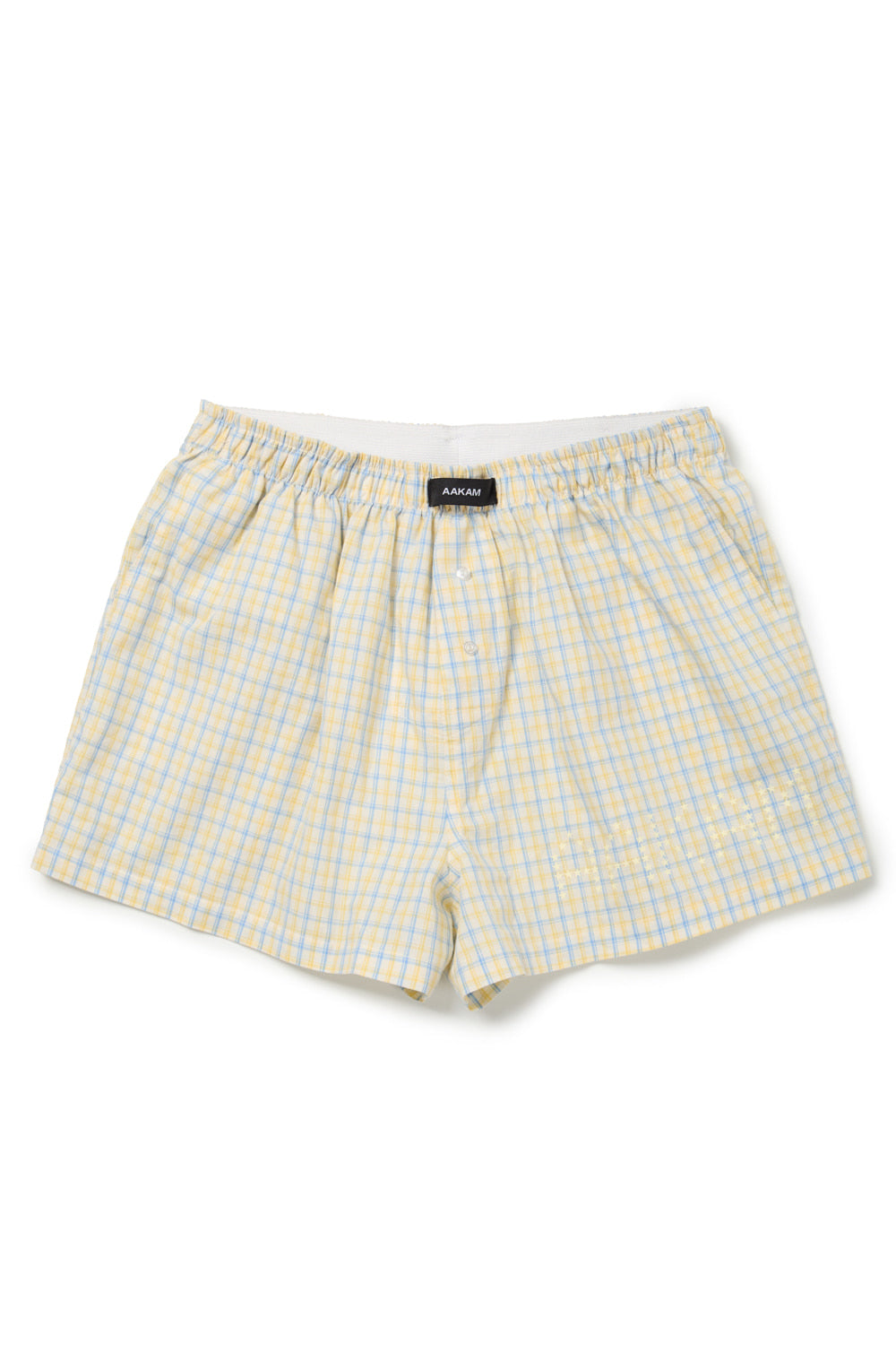 Check Boxer (Yellow)
