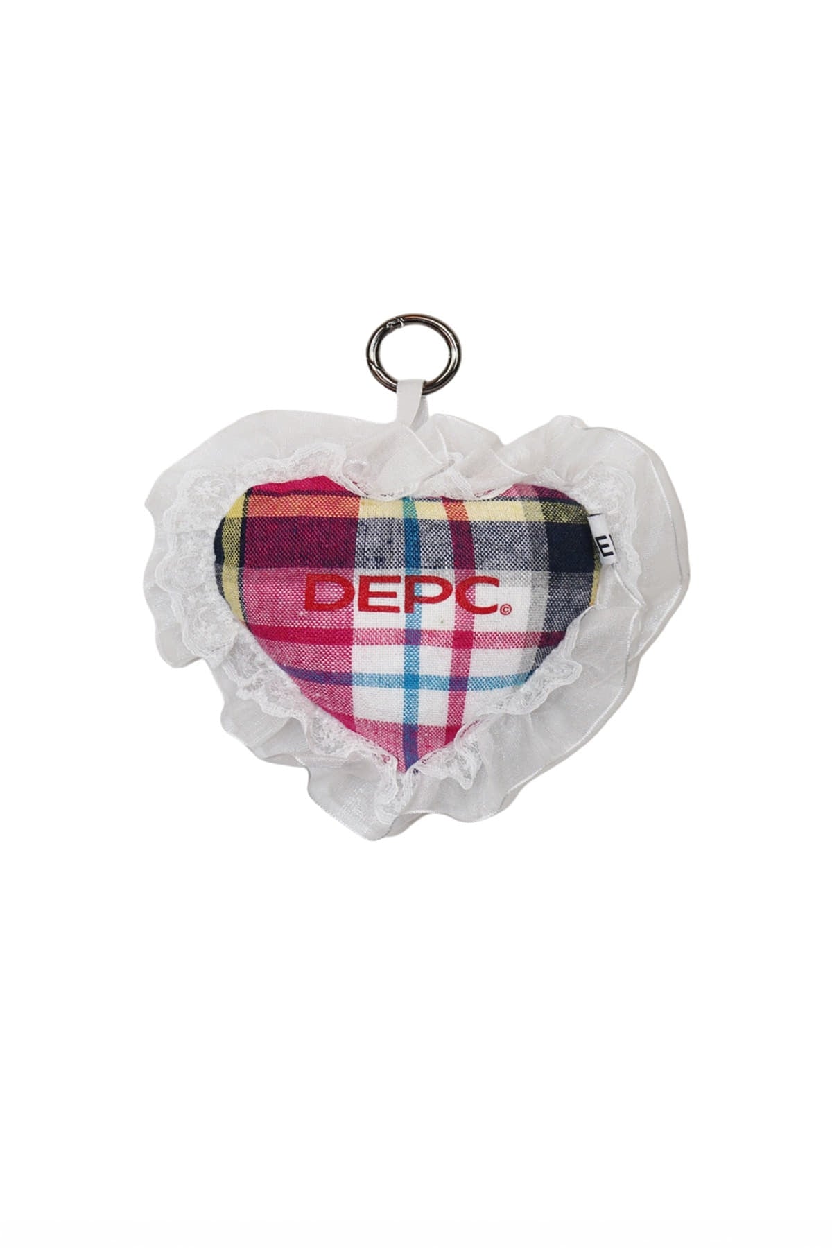 HEART KEYRING - CHECK
