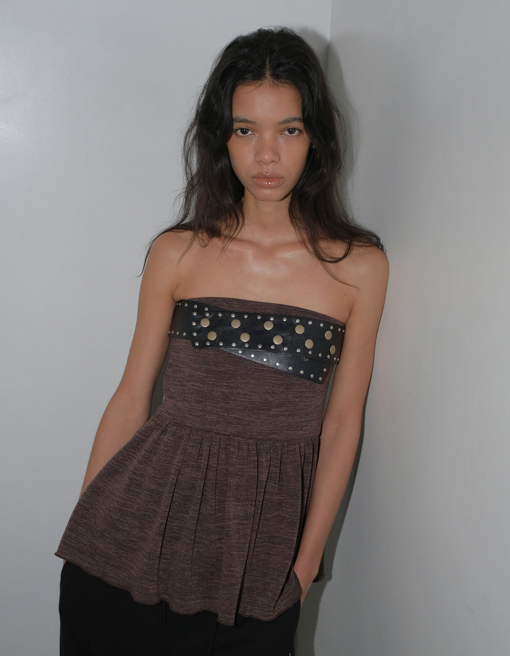 MULTI-STUDDED BELT / 3 COLOR