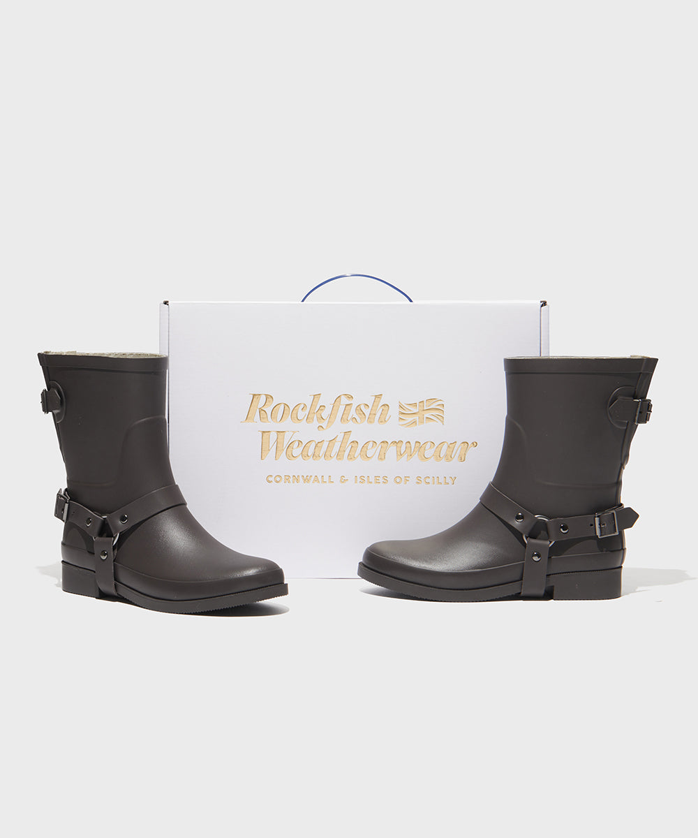 HARNESS WELLINGTON BOOTS MIDDLE / 2 Color