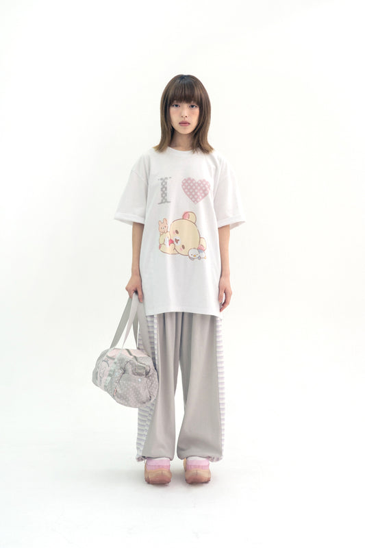 I love Korilakkuma tee (Whtie)