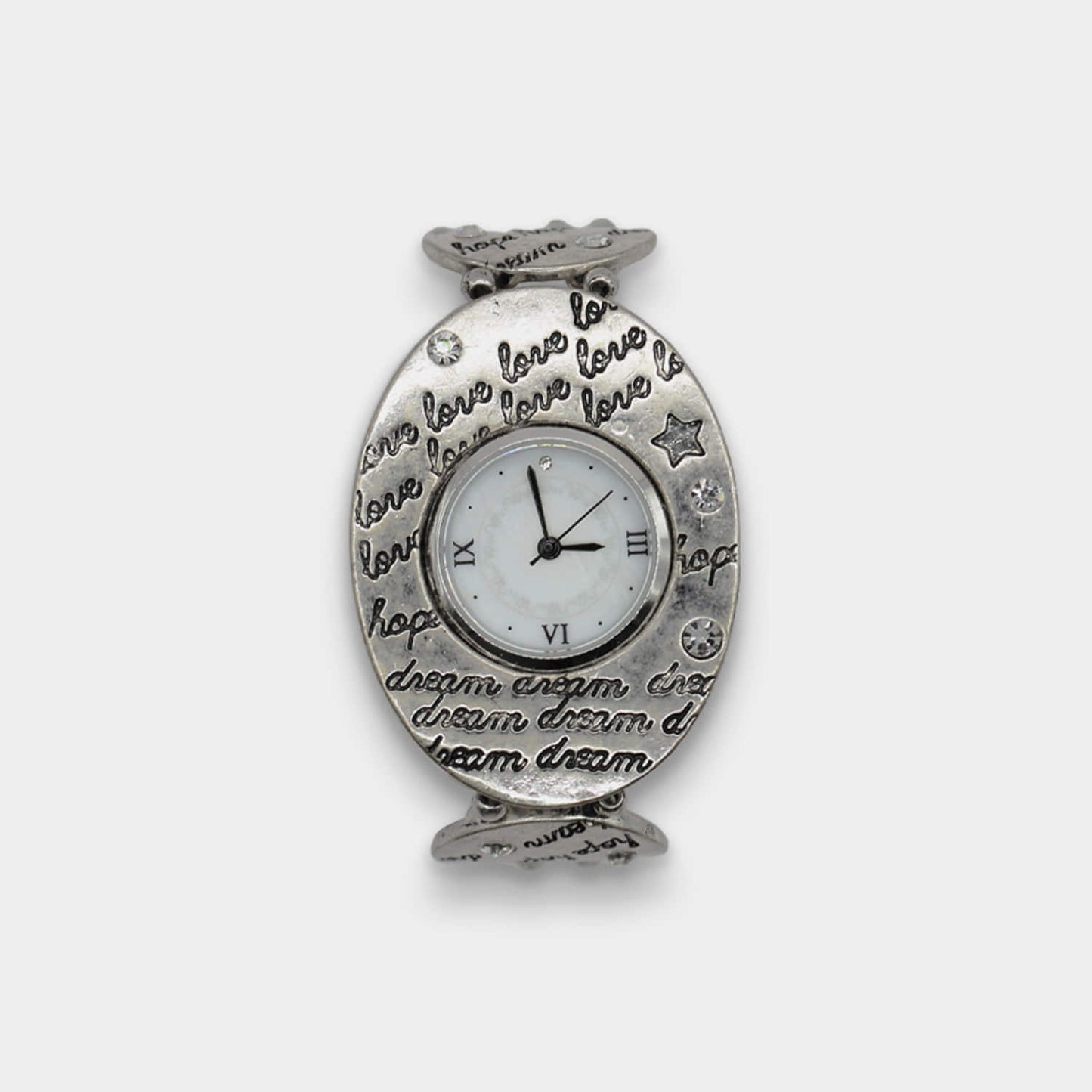 Ancient Star Letter Oval Watch