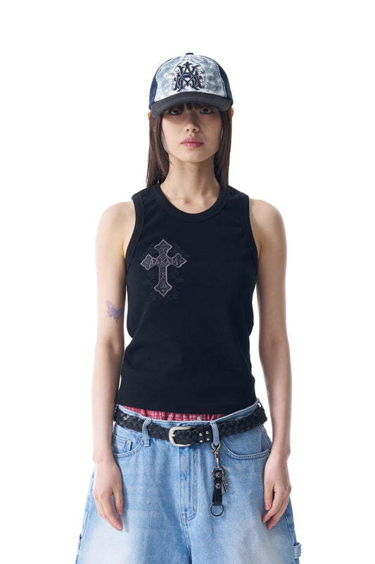 AKM CROS2 Sleeveless (Black)