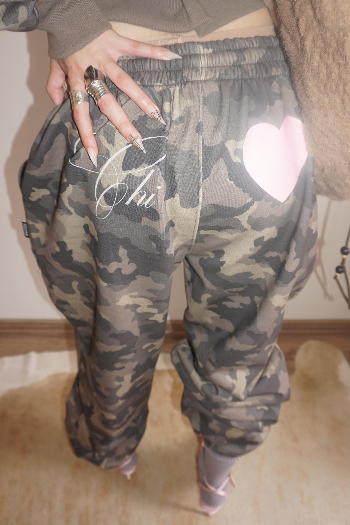 Chi Sweatpants Forest Camo