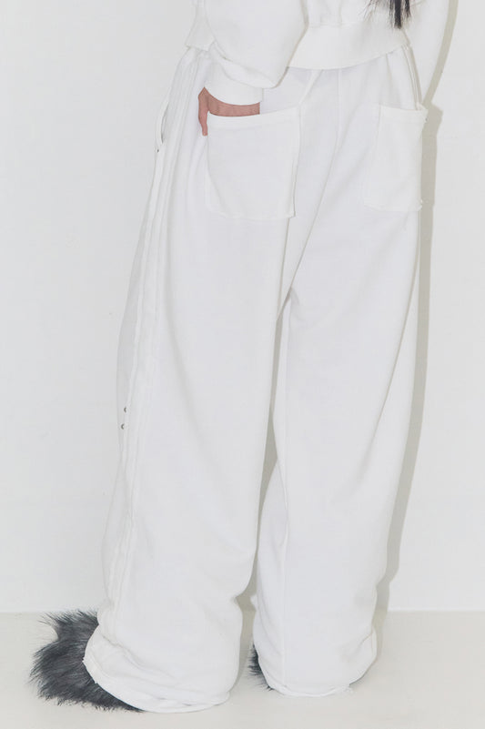 Frade Sweat Pants White