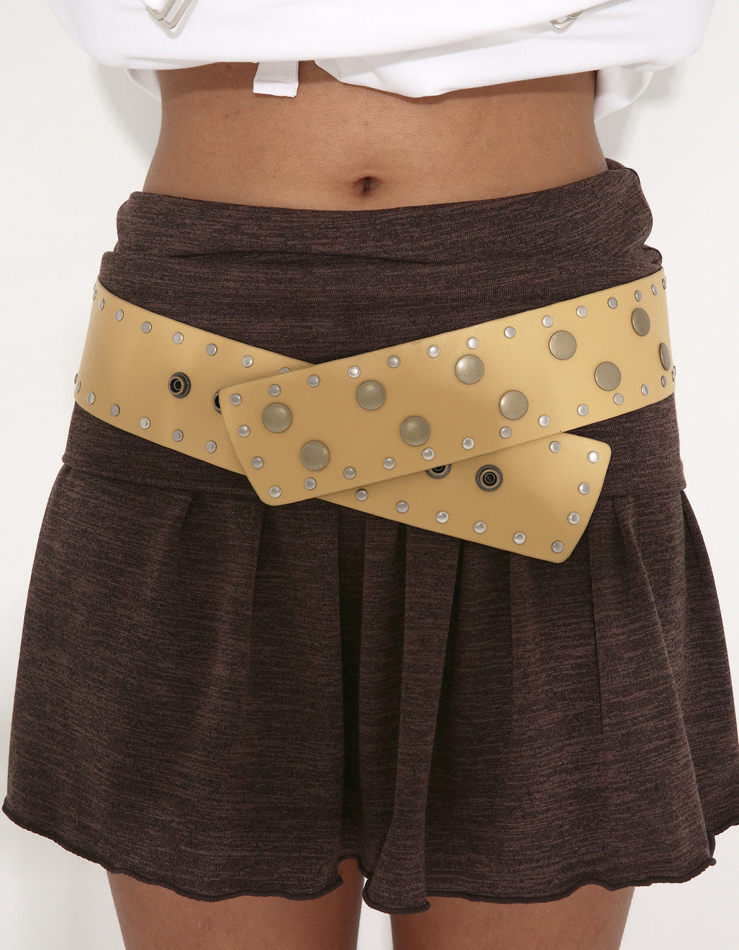 MULTI-STUDDED BELT / 3 COLOR