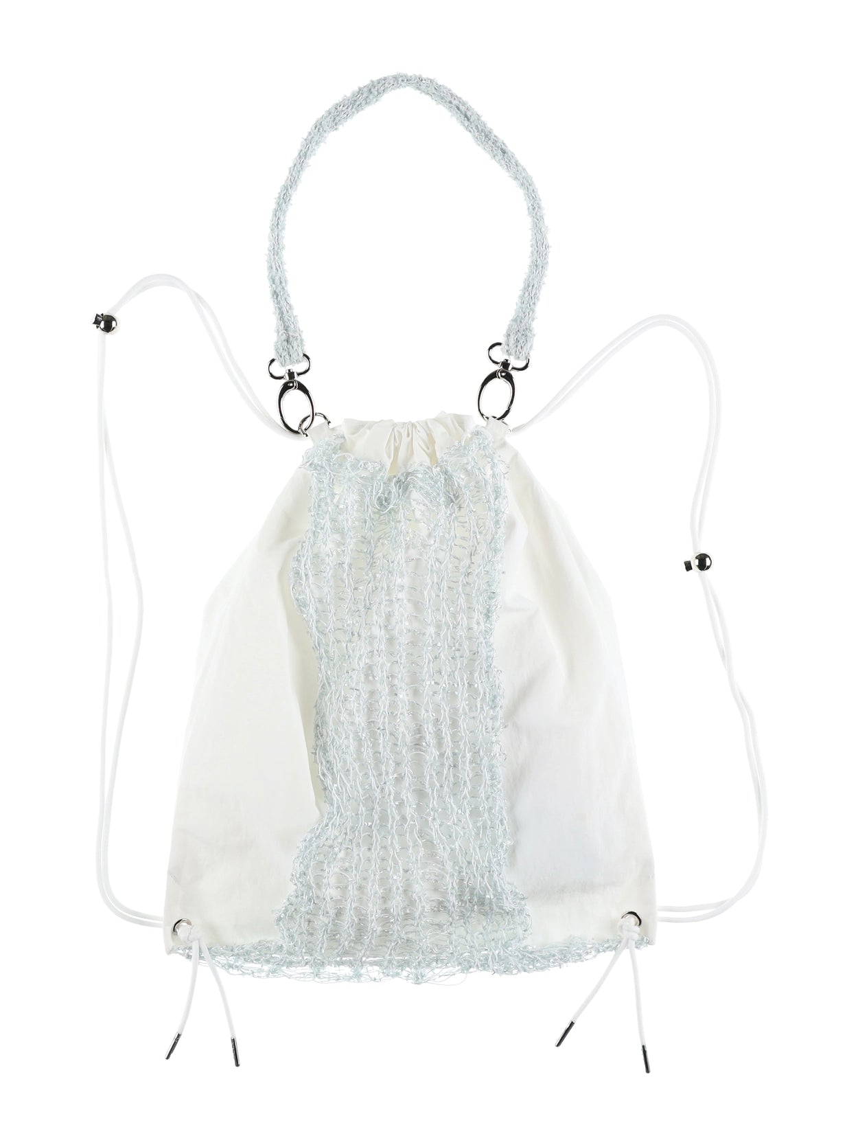 KNIT COVER 3-WAY BAG (WHITE)