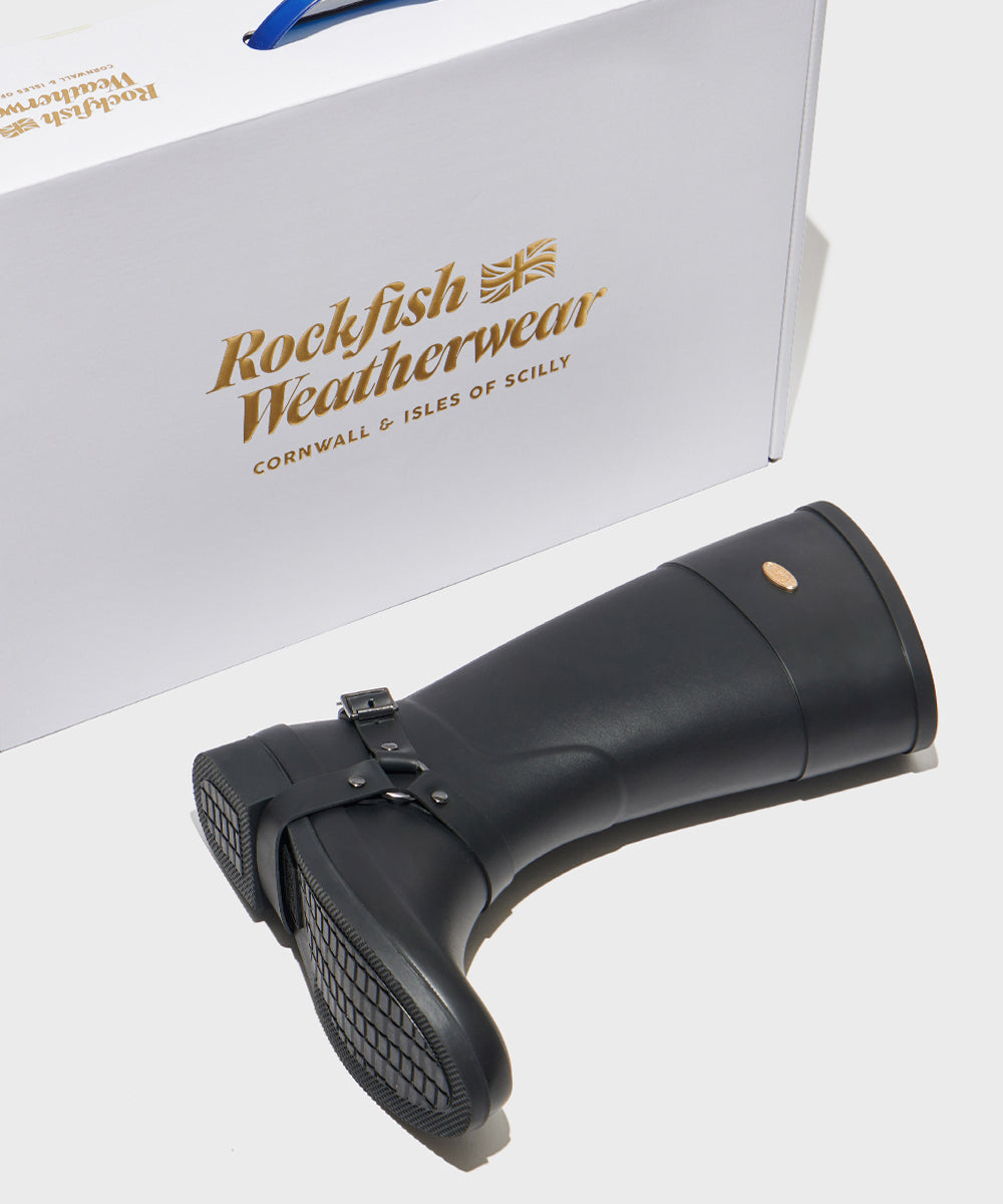 HARNESS WELLINGTON BOOTS LONG / 2 Color