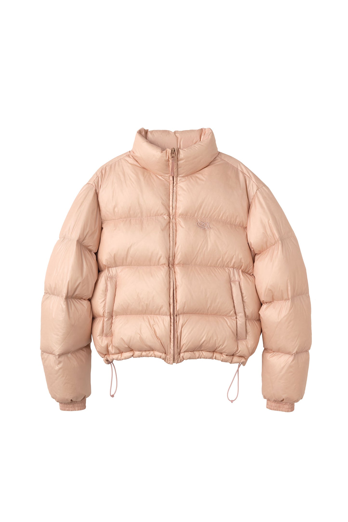 104 RDS Cropped Puffer Down Ballerina Pink