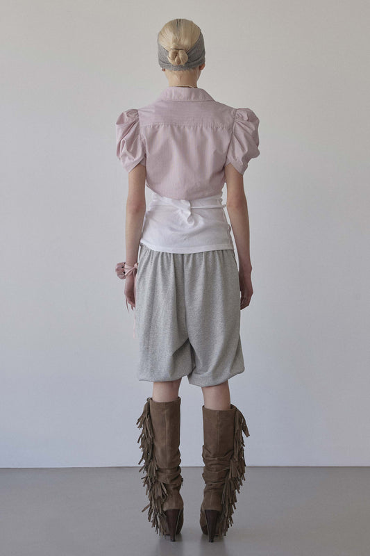 Rosetta Baby Shirt Pink Stripe