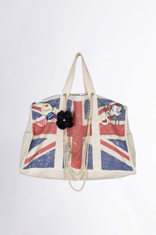 Naughty Girl Tote Bag Union Jack