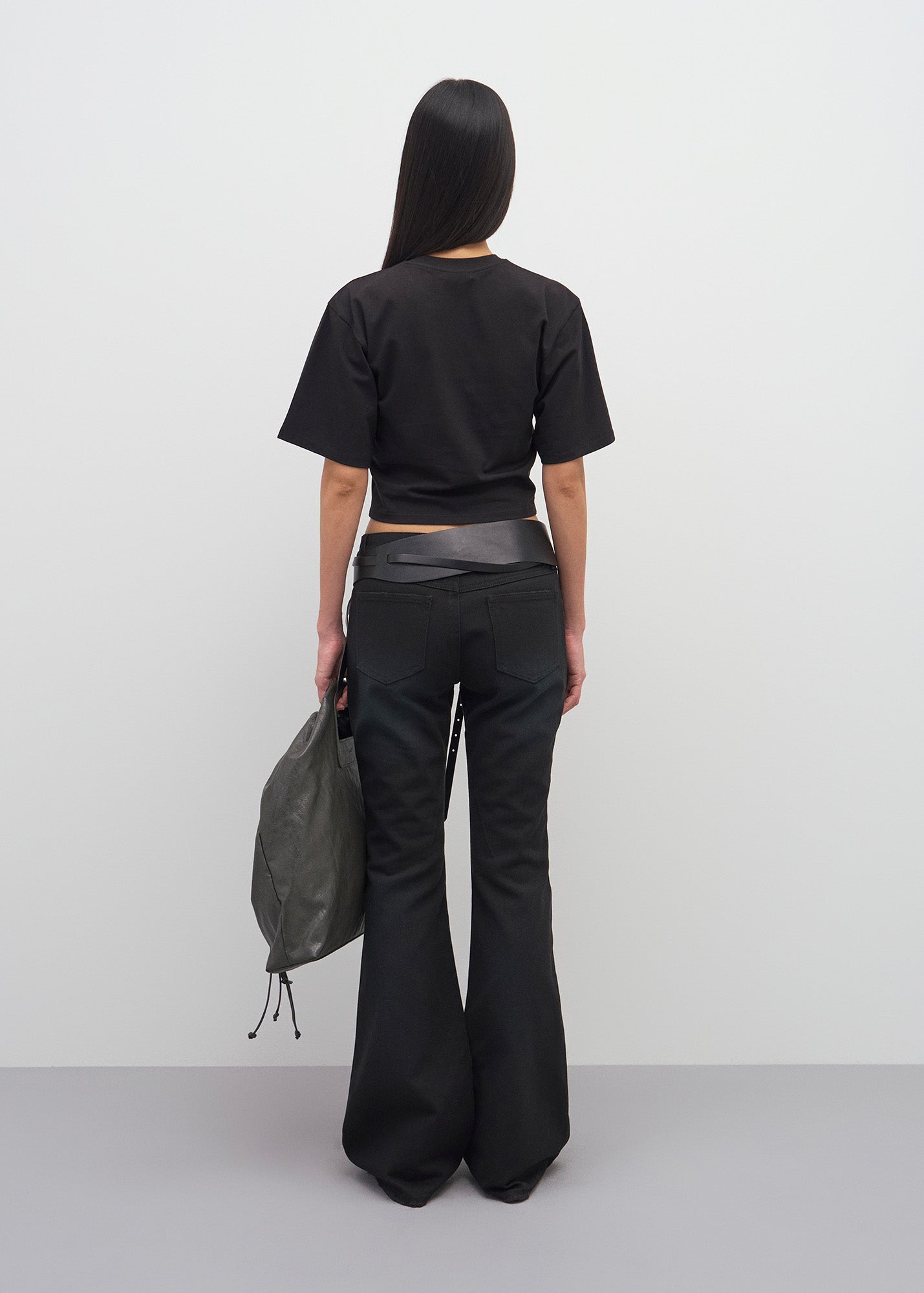 PRINTED CROPPED T-SHIRTS / 2 Color