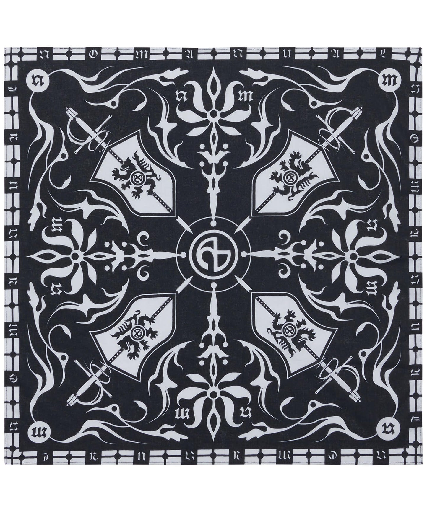 NM EMBLEM BANDANA - BLACK
