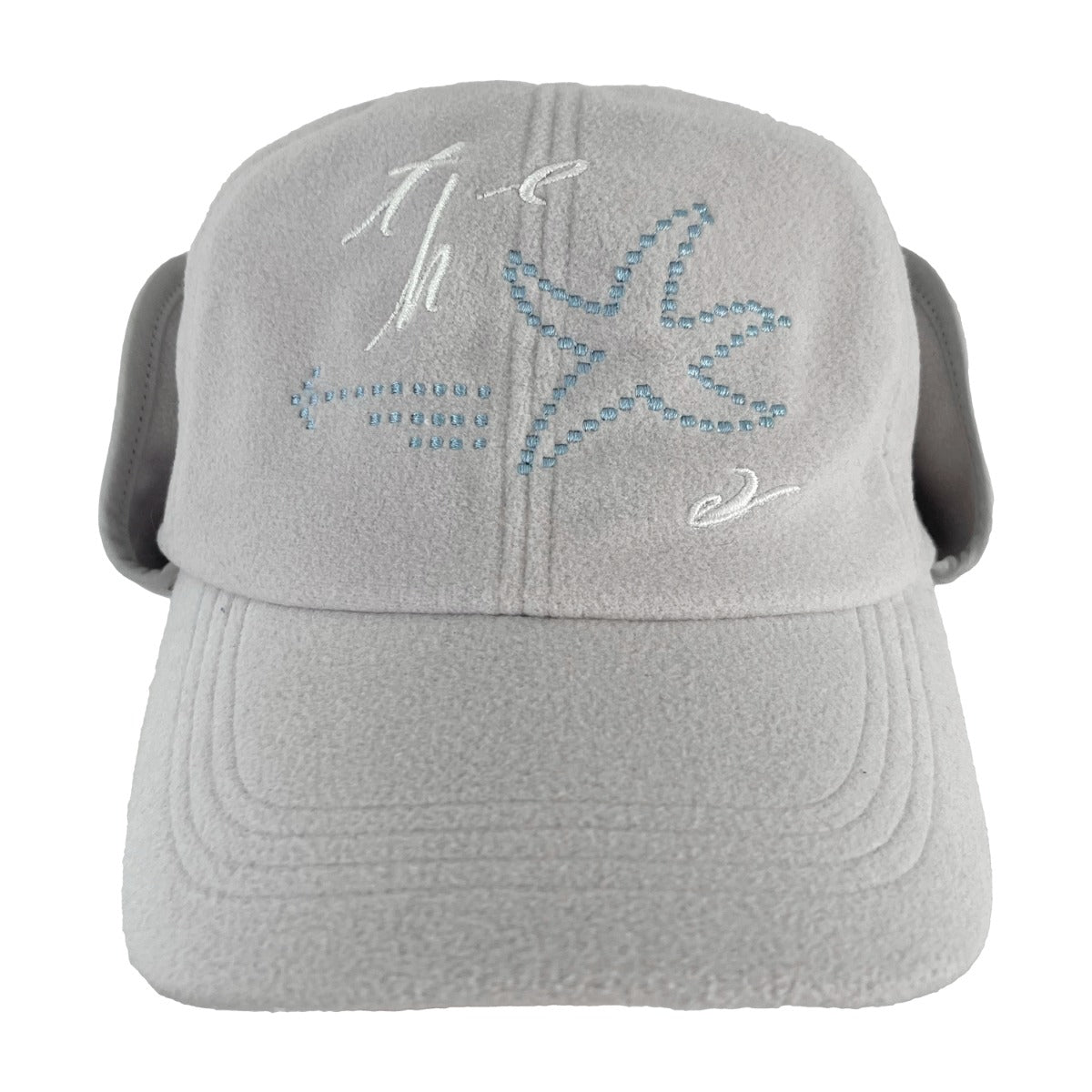 TCM starfish earflap cap (light grey)