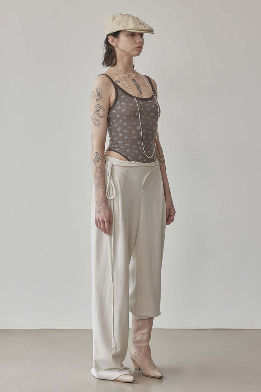 Wrap Sweatpants Dirty White