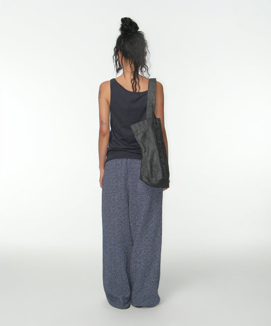 TWISTED SLEEVELESS DARK NAVY