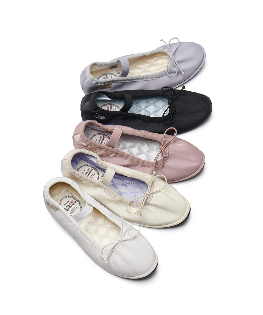 NJZ Same Style / WISLEY SCRUNCH FLATS / 5 Color